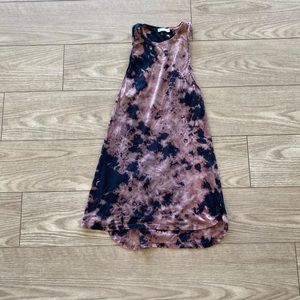 Rusty Tie Dye Racerback Dress